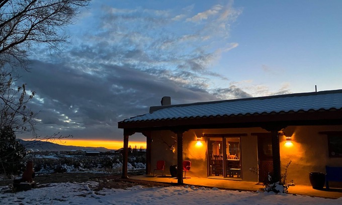El Prado House | Mountain-view home with picture-perfect panoramas on 2 acres & indoor hot tub