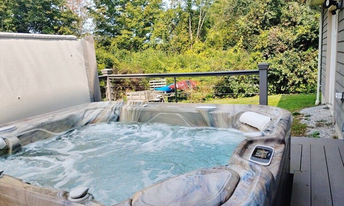 Lenox Dale House | Mountain View Retreat w/Hot Tub by Evergreen Home