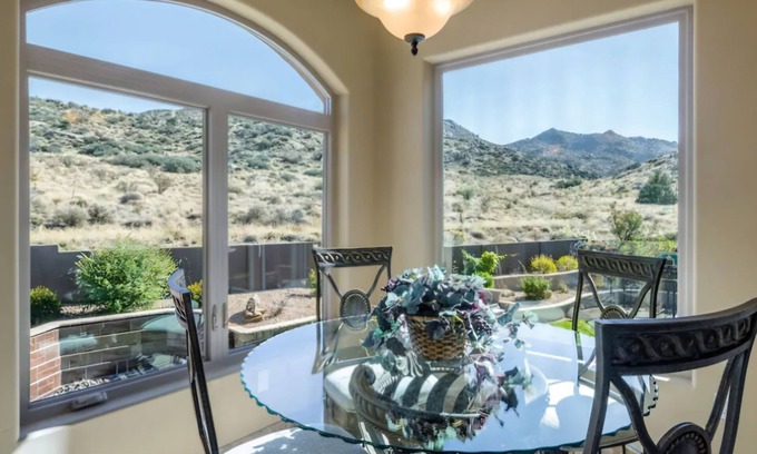 Foothills South House | Mountain Views, Backyard Trail Access, 2 King Beds