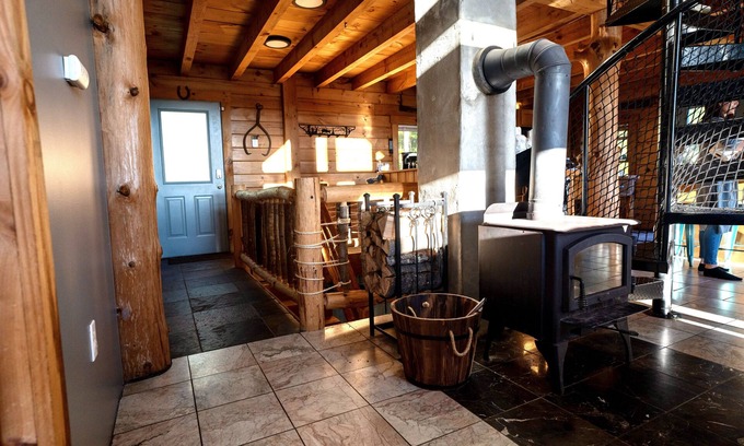 West Halifax Cabin | Mountain Views Summer Sunsets Private Hiking Tail Gameroom Minimalist