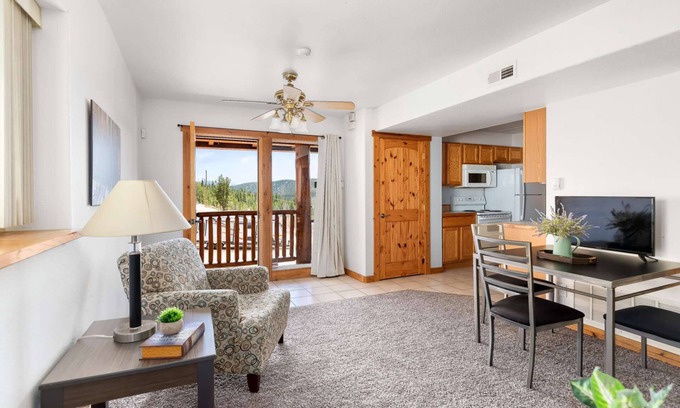 Saint Mary's Condo | Mountaintop condo | 20 mins to downtown Miner Street | walk to trailhead "St Mary's Glacier Getaway"