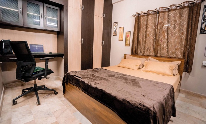 Kukatpally Housing Board Colony Apartment | Movie Night Retreat, Self Check-In, Couples & Solo Paradise, Near Nexus Mall