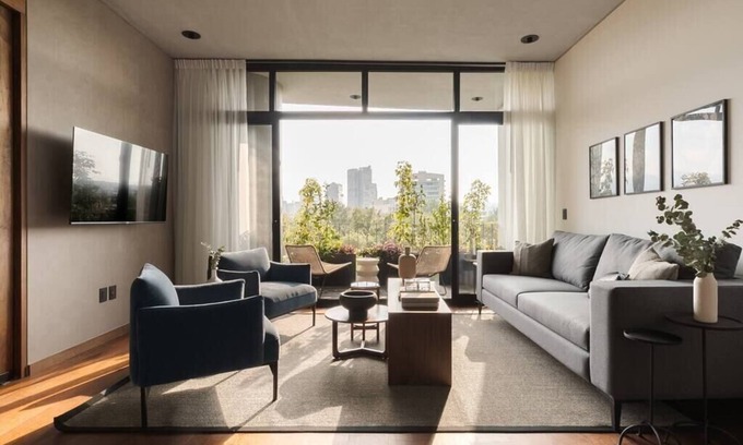 Coyoacan Apartment | Mr. W | Pedregal Finest Option | 2 Br