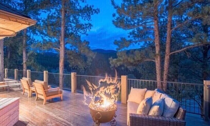 Evergreen House | Mtn Luxury executive home 10 private acres-Privacy, Views, Outdoors lifestyle!.