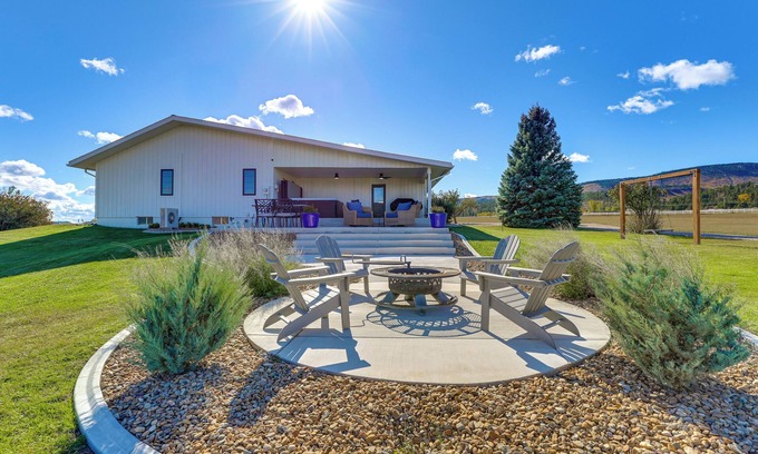 Piedmont House | Mtn Views, Hot Tub + Fire Pit: Black Hills Retreat