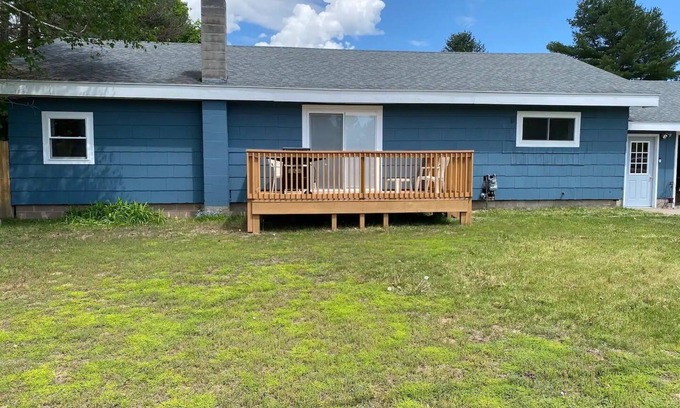 Wetmore House | Munising home with firepit! close to town!Pictured rocks, snowmobile/orv trail
