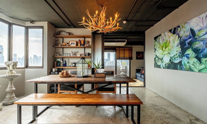 Nana Condo | Music Art 2-bedroom loft in vibrant CBD near mall, park, skytrain Nana