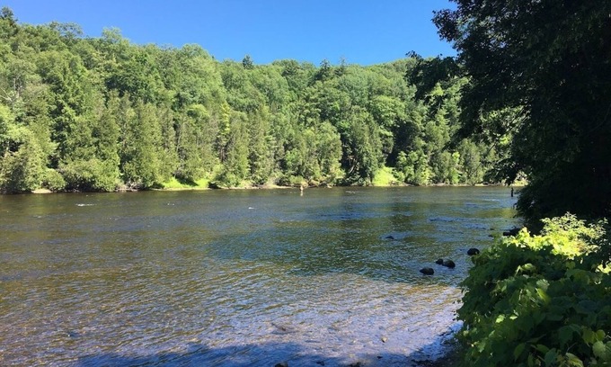 Newaygo Cottage | Muskegon River Front Cabin