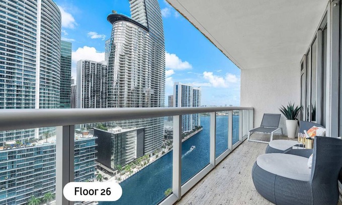 Downtown Miami Apartment | MVR Stylish High-Rise with Epic Views