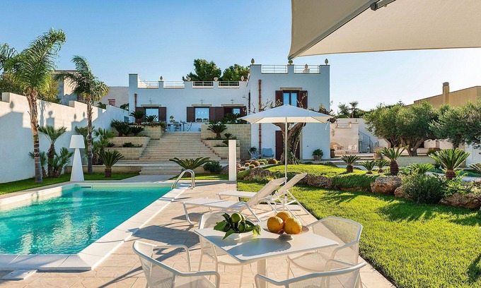 Trapani Villa | My Rental Homes - Villa La Pigna with pool and wellness room with sauna e jacuzzi