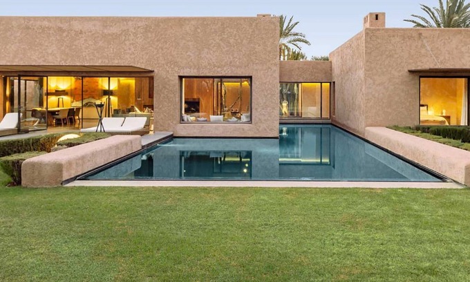 Tameslouht Villa | My Rental Homes - Villa Azizi with two pools and garden