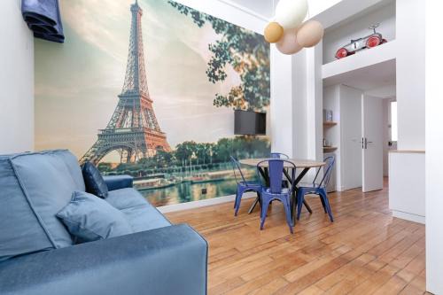 Quartier de la Plaine-de-Monceaux Apartment | MyKeypers - Modern & Cozy Duplex 6P - Arc de Triomphe