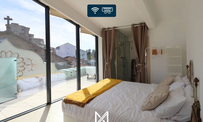 Penafiel House | MyStay - Casa Matriz Séc. XVI | Double or Twin w/Balcony