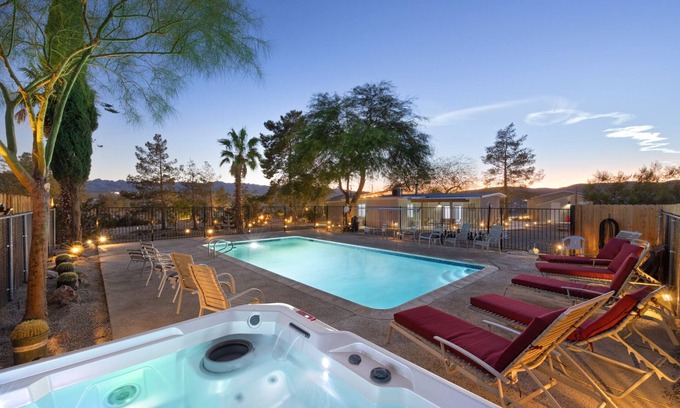 Indian Cove House | Mystic Views - Pool, Hot Tub, Game Room, Fire Pit and Desert Views!