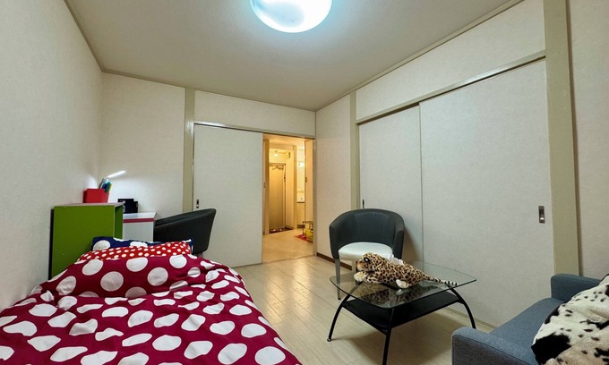 Sumiyoshi Apartment | N ° 5 CONDOMINIUM Osaka 2BR Hideaway Stylish💫with personal HOSSY STYLE welcome