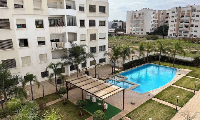 Nouaceur Apartment | N01. Modern apartment with swimming pool