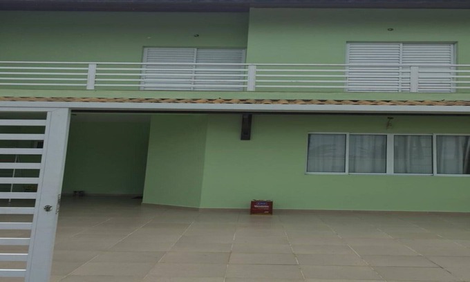 Mongagua House | N16 Beautiful beach house with pool in Itanhaém, right on the sand