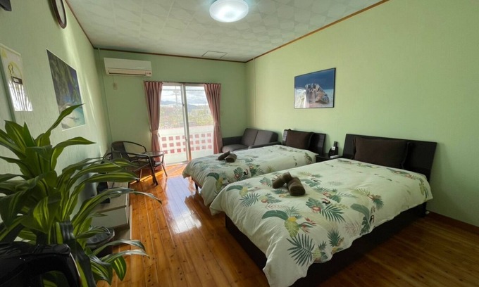 Biimata Apartment | N203 Free parking Pineapple Park 2 minutes on/Nago Okinawa