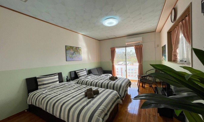 Biimata Apartment | N205 Free parking Pineapple Park 2 minutes on/Nago Okinawa