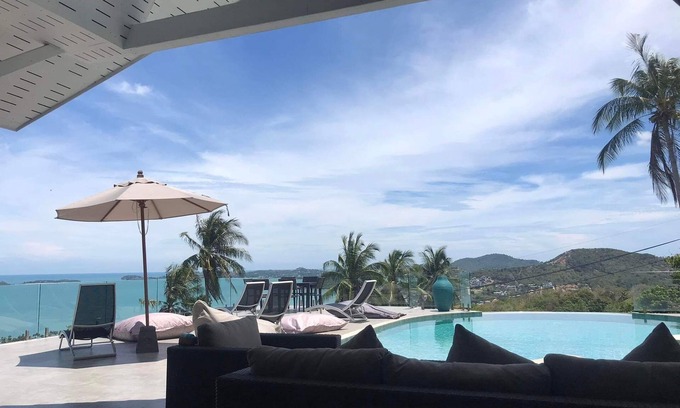 Plai Laem Villa | NaamTao Villa - 6 or 8 bedrooms - Sea View