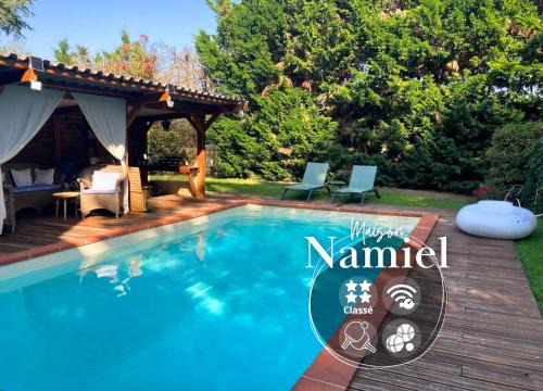 Damiatte Apartment | Namiel - Maison de vacances, Piscine, Loisirs