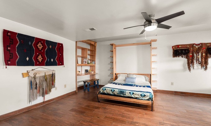 West Park House | Native Charm Adobe Guesthouse in Historic Old Town with wifi, AC, patio grill.