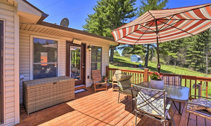 Wytheville House | Nature Escape in Wytheville w/Covered Porch!
