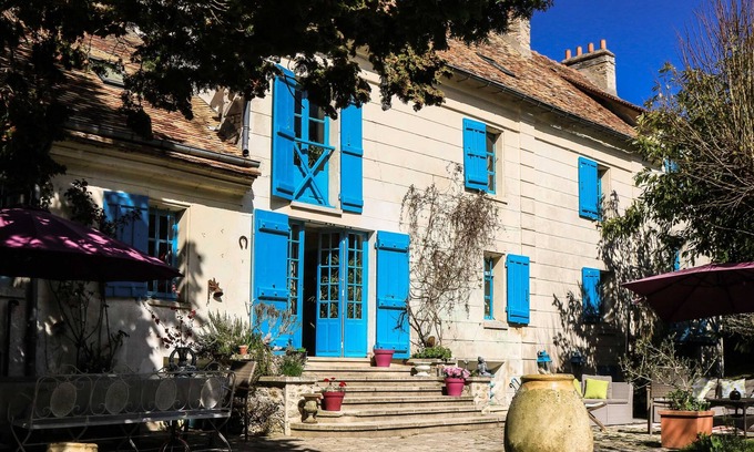 Sermaise House | Nature mill with sauna near Paris, RER by foot