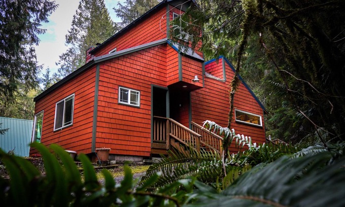 Glacier Cabin | Nature's Escape! Cozy Remodeled Cabin w/Fireplace minutes to Mt. Baker