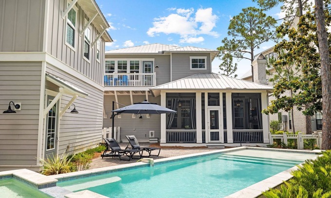Watercolor House | Nature's Retreat | Watercolor Resort Phase 4 | Pool & Hardscape Area!