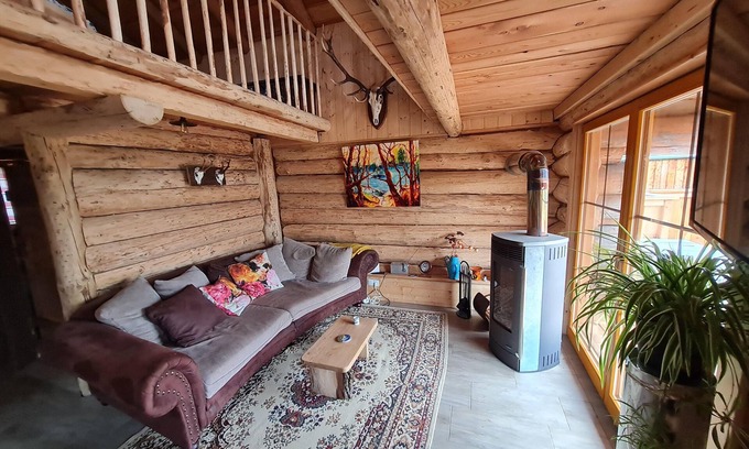 Klagenfurt-Wolfnitz House | Naturstammhaus, Blockhaus