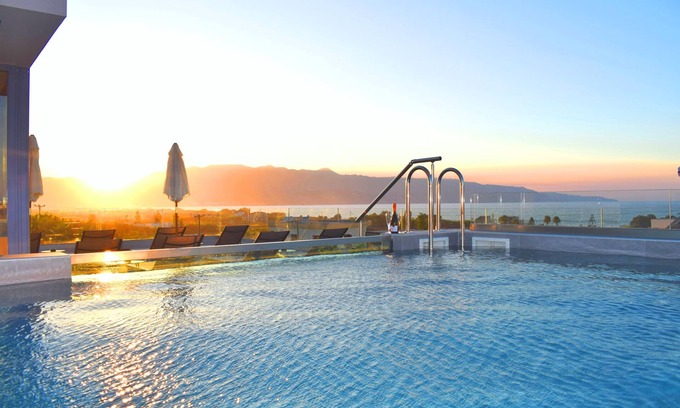 Tavronitis Villa | Naval villa-Panoramic sea view villa with heated roof pool