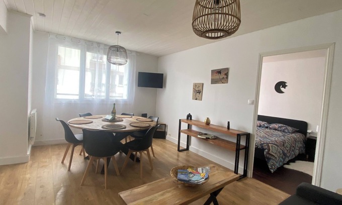 Downtown Apartment | Near center, nice T3, 2 bedrooms, 4 beds