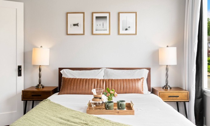 North End Apartment | Near Downtown & Best Restaurants. Central AC. Pet Friendly
