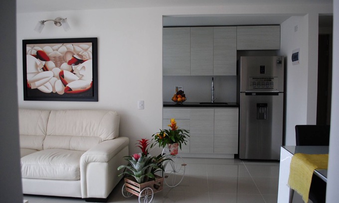 Sabaneta Apartment | Near "EL POBLADO" NEW 3 BEDROOM APT. Modern TURCO-JACUZZI &POOLS