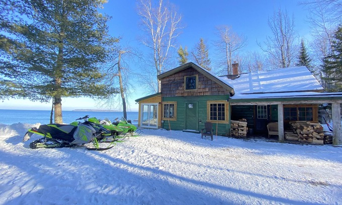 Au Train Cottage | Near Munising.and and Snowmobile trails
