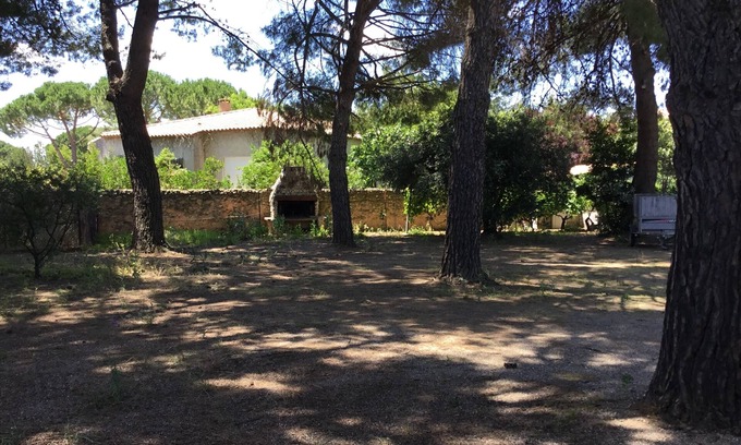 Alignan-du-Vent House | Near pezenas gite Ground floor of a villa, with large private pine garden.