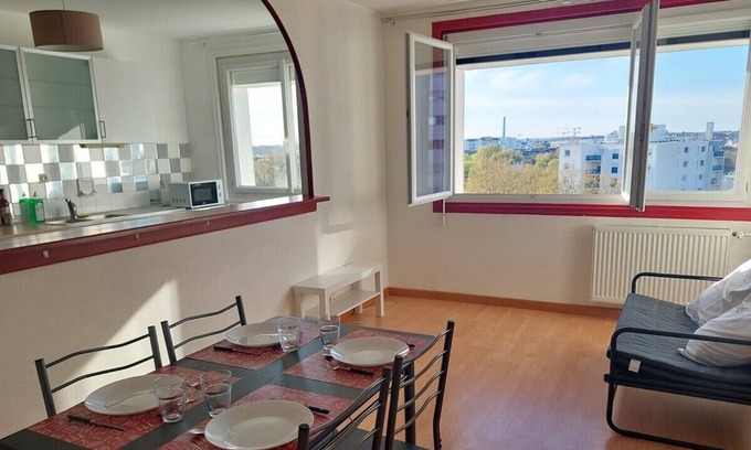 Saint-Jacques - Pirmil Apartment | Nest with pleasant view near the Sèvre Nantaise