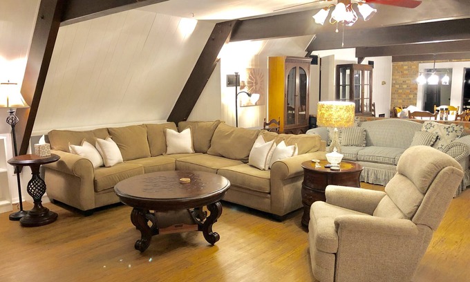 Muldoon House | Nestled into Fayette County is an A frame house in the country, Muldoon Get Away