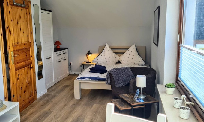 Maasholm-Bad Apartment | Nette Kleine Studiowohnung Nur 400m zum Strand. 1 Hund Erlaubt