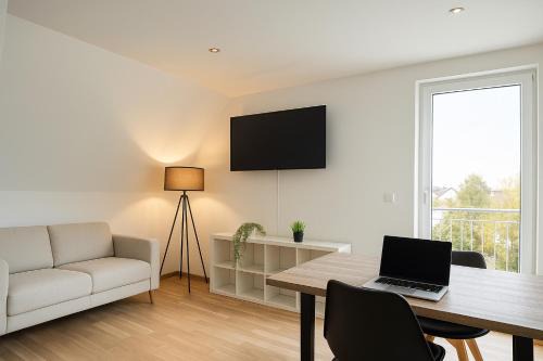 Neureut Sudlicher Teil Apartment | Neu! Exclusives City-Apartment - Fußbodenheizung, Regendusche, Waschmaschine