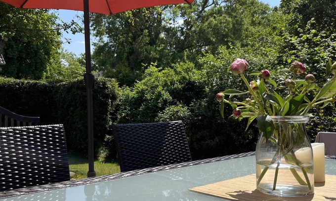 Luhmuhlen Apartment | Neue Ferienwohnung mit Terrasse im Reiterdorf Luhmühlen