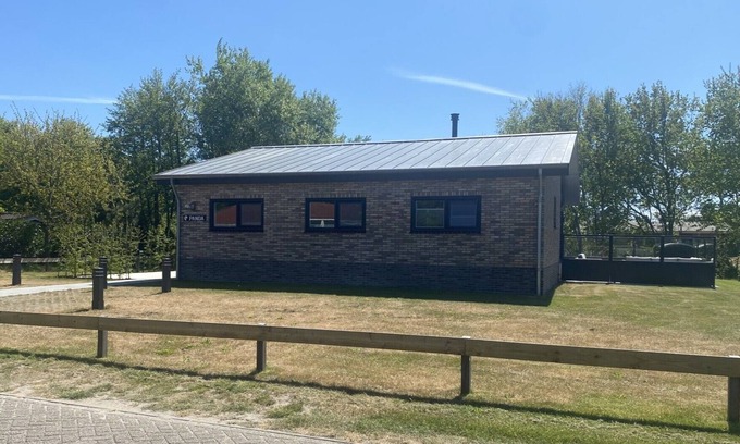 Ballum House | Neuws Holidayhome Panda with terrace on south, near woods