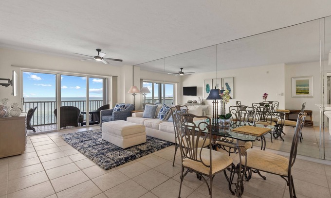 Marco Island Condo | Never ending water views, short walk to the beach!