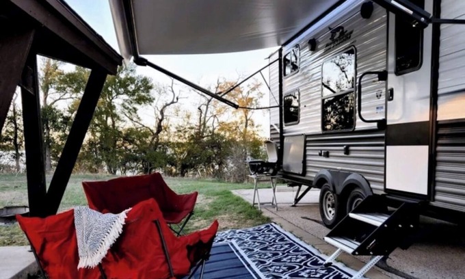 Pine Ridge House | New 2023 Jayco Jay Flight RV Fully Furnished with Full hook-ups already set up!