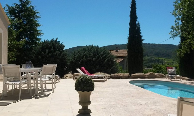 Saint-Romain-en-Viennois House | New 90m² house in a quiet area with private pool, 4 star category
