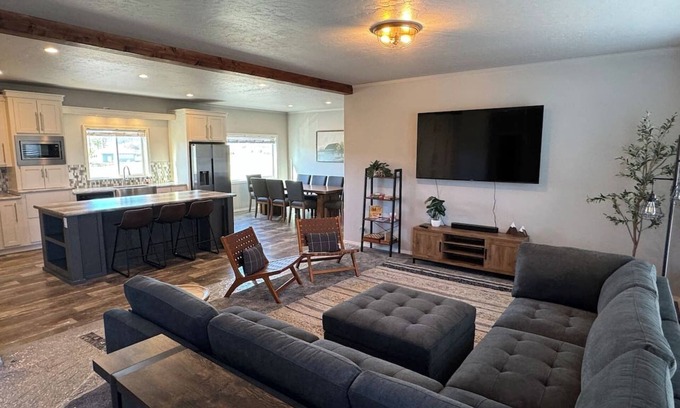 Kalispell House | New! Adventure Haus: Spacious Home, Hot Tub