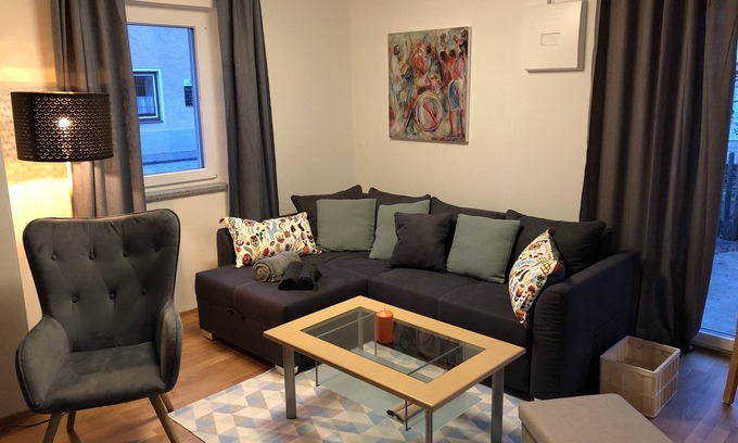 Waging am See Apartment | New apartment in the center of Waging am See, Chiemgau (60sqm), new building, with WiFi