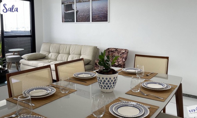 Grageru Apartment | New apartment near Jardins Shopping Center and Aracaju's main attractions