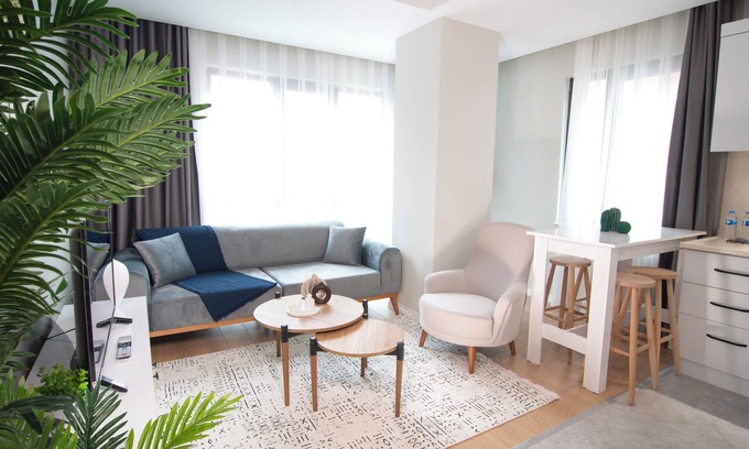 Kagithane Apartment | New apt with bedroom & office